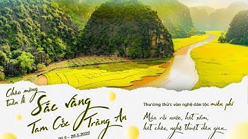 Lễ Hội Sắc Vàng Tam Cốc - Ninh Bình 2022