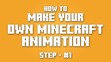 (Cinema 4D) Make A Minecraft Animation - Softwares Needed - #1