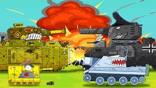 Tank ditangkap oleh musuh? Dunia tank kartun. Mobil kartun bahasa indonesia. Tank kartun kb 44.