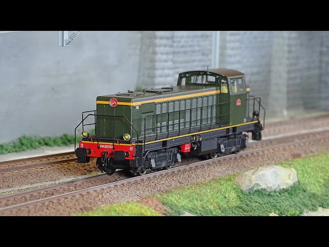 LES LOCOMOTIVES DIESEL ANALOGIQUE 2 RAILS