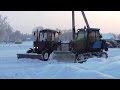 Incredible Cleaning Snow In Russia /// НЕВЕРОЯТНАЯ УБОРКА СНЕГА