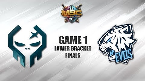MSC 2021 | EXECRATION VS EVOS LEGENDS GAME 1 | Lower Bracket Finals!