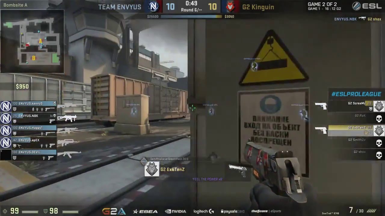 ScreaM & Ex6TenZ's Deagles vs. EnVyUs