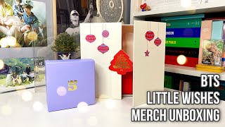 BTS LITTLE WISHES MERCH - HOLIDAY SPECIAL BOX| Unboxing | Обзор | Распаковка | Анбоксинг