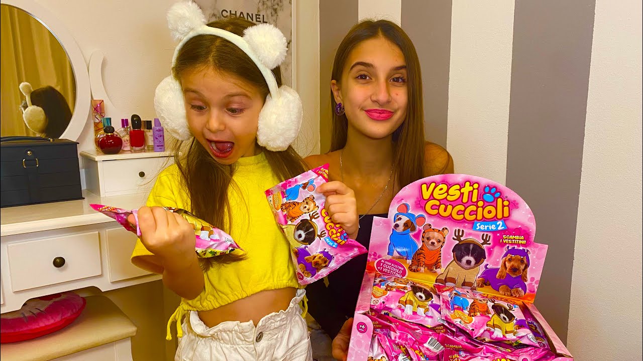 VESTI CUCCIOLI Serie 2 chi li troverà? CHALLENGE 😱
