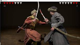 Hellish Quart(DEMO): Jacek vs. Gedeon Low Damage Match (Long Play)