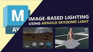 AUTODESK MAYA - 3D GRAPHICS : HOW TO USE IMAGE AS LIGHTINGS