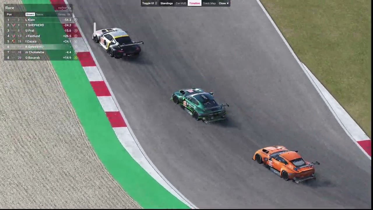 LMU 2nd Race @ Portimao 20th to 5th Replay - Aston Martin Vantage