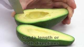 How to cut an avocado (English subtitles)