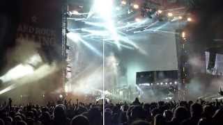 Hard Rock Calling June 2013 Kasabian Fire