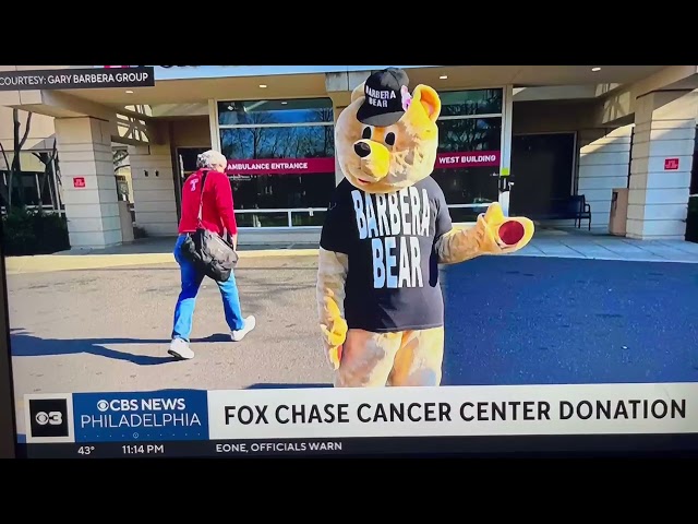 CBS3 Gary Barbera and Fox Chase Cancer Center for 24 to Kick Cancer to the Curb