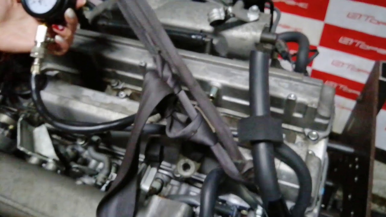 Замер компрессии на двигателе 1JZ-GTE 36139 Toyota |Контрактные автозапчасти|