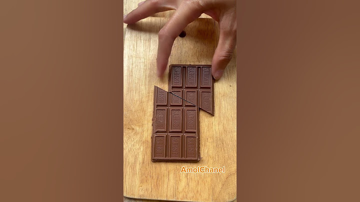 แบ่งให้ 1 ชิ้น 🍫🍫  #Chocolate  #ช็อกโกแลต #คลิปสั้น #howto #ฮาวทู #fypシ゚ #shortvideo #shorts