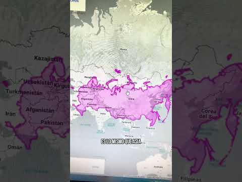 Aquí podrás descubrir el verdadero tamaño de los países!  #truco #trucosytips #paises #curiosidades