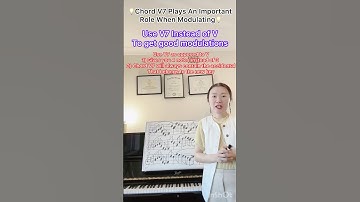 💡An Important Role of V7 When Modulating💡(A-Mus &L-Mus Levels) Modulation:Key Change