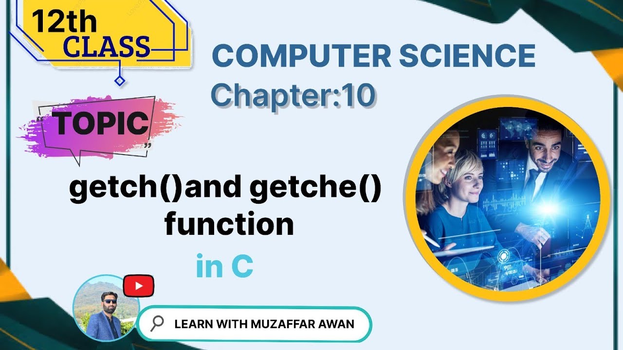 getch and getche in C Language with Examples | C Programming Tutorial ...
