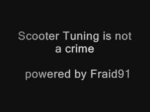 stærk tæmme sikkerhedsstillelse Scooter Tuning is not a crime - YouTube