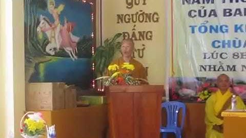 Hội nghị tổng kết công tác phật sự huyện An Minh tại chùa Thạnh An