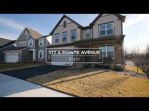 177 S Pointe Avenue, South Elgin, IL home video tour