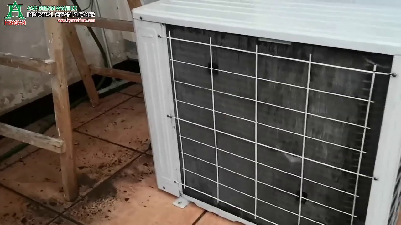 AC Air Conditioner Steam Cleaning YouTube