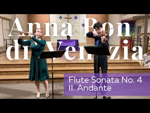 Anna Bon di Venezia - II. Andante from Flute Sonata in D Major, Op.1 No.4