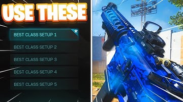 THE 10 MOST OVERPOWERED CLASSES AFTER UPDATE 1.17 ON MODERN WARFARE... ( Update 1.17 CoD MW )