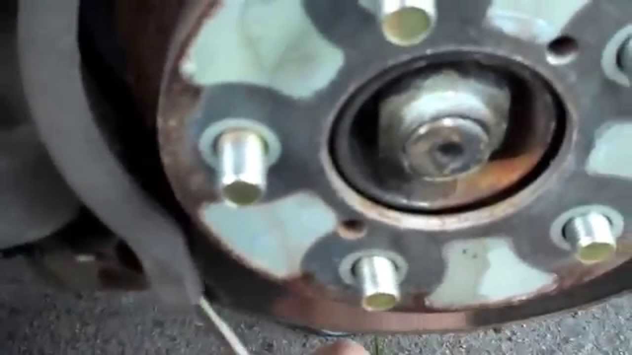 Subaru Legacy: Replacement of brake pad and lining Subaru Legacy: Replacement of brake pad and lining