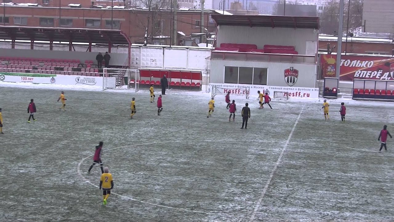 ФК Химки 2004. Химки-Приалит 09.01.2015 - YouTube