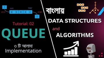 QUEUE || Queue Data Structure || Data Structures and Algorithm || বাংলা ||