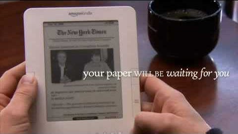 Watch a Video Demonstration of Kindle 2   Amazon Kindle A Guided Tour