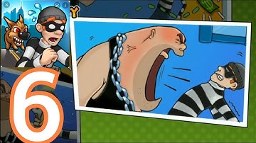 Robbery Bob - Gameplay Walkthrough Part 6 (Android, iOS Gameplay)