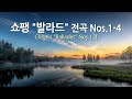 쇼팽 "발라드" 전곡 Nos.1-4 | Chopin "Ballades" Nos.1-4 | 크리스티안 지메르만- 피아노