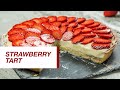 Tarte aux fraises  recettes de la chane alimentaire l