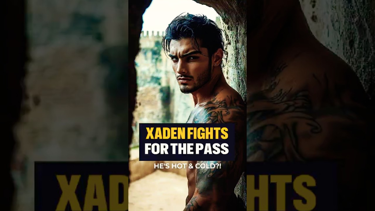 Xaden fights for the pass! 