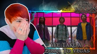 They TERRIFY ME!!!! Percy Jackson 1x06 Episode 6: We Take a Zebra to Vegas Reaction