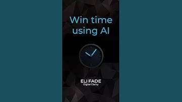 You need AI — NOW.