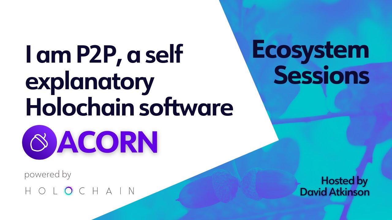 I am P2P, a self explanatory Holochain software