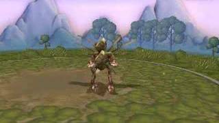 Spore two headed bird monster