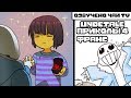 Санс и Фриск - Лютые Undertale приколы 4 (Андертейл комиксы)