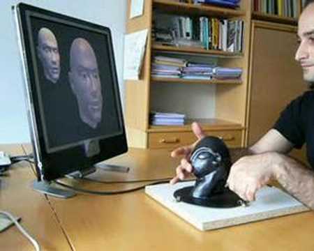 Pogany: Tangible Interface for Expressive Facial Animation