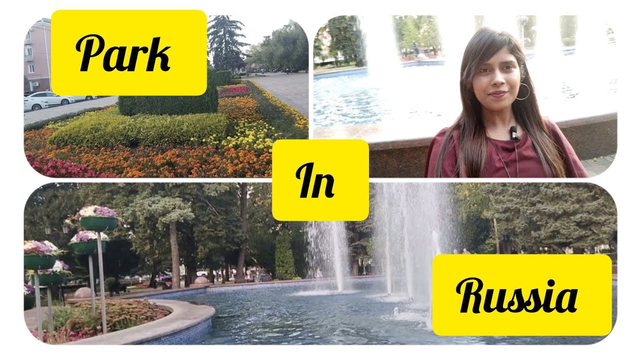 Russia la  park epdi irukunu pakalamaa✨✨