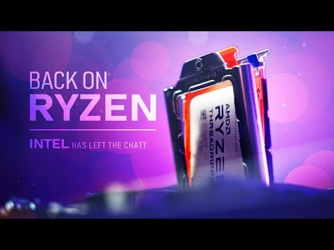 Switching BACK To AMD Ryzen - A NEW Threadripper PC Build!