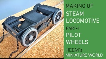 Making handmade steam locomotive - Part 1 - Pilot wheels