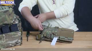 MILITECH Assault Rig Carrier ARC Admin Pouch Installation Guide