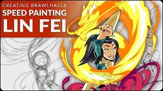 Lin Fei Speed Paint - Creating Brawlhalla