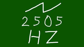 2505 hz saw