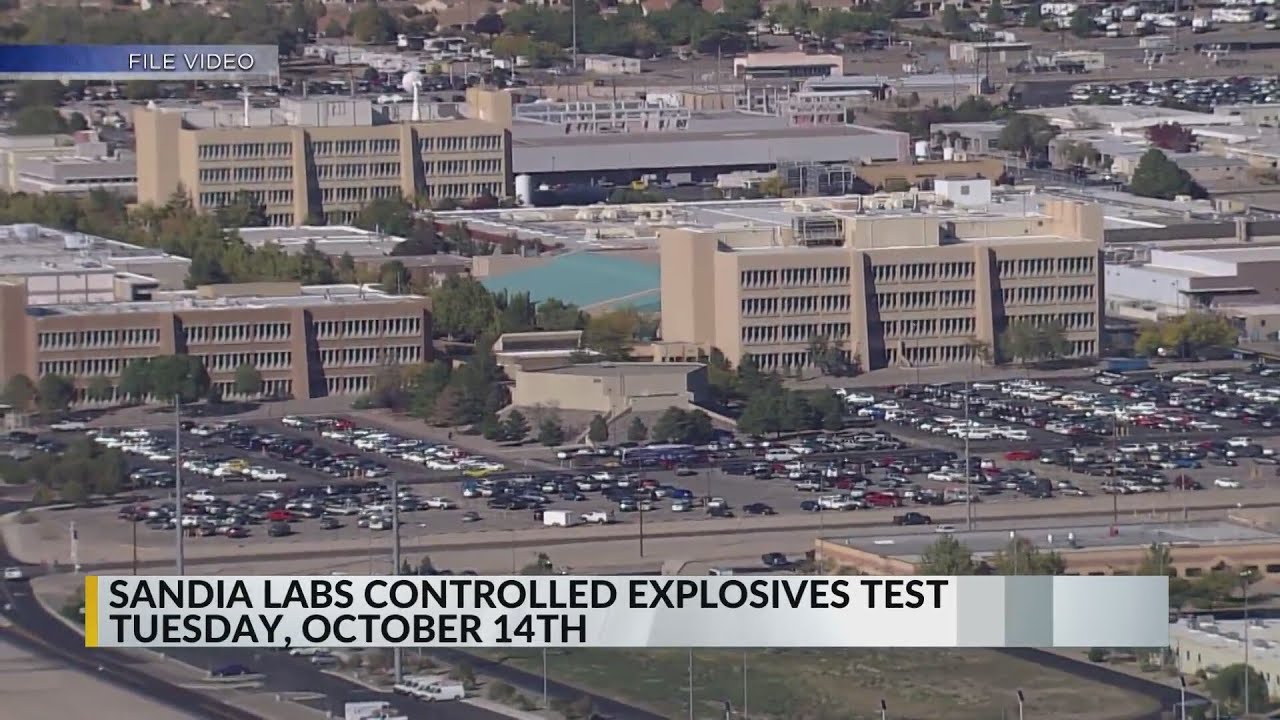 Sandia Labs plans for upcoming explosives test