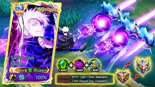 TOP 1 GLOBAL XAVIER BEST 1 HIT BUILD 2026!! (100% BROKEN) - MLBB