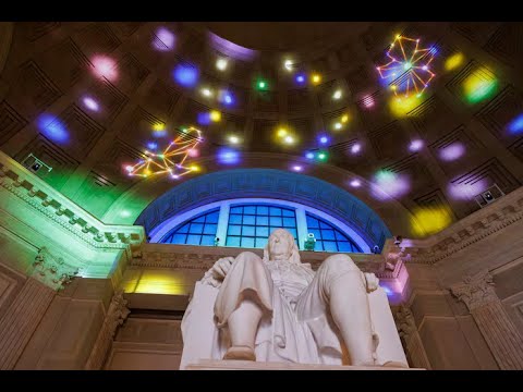Projection Mapping at The Franklin Institute