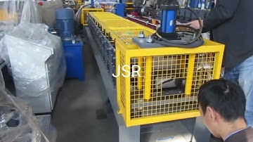J channel roll forming line